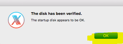 Oynx Disk Structure OynX disk structure verification complete.